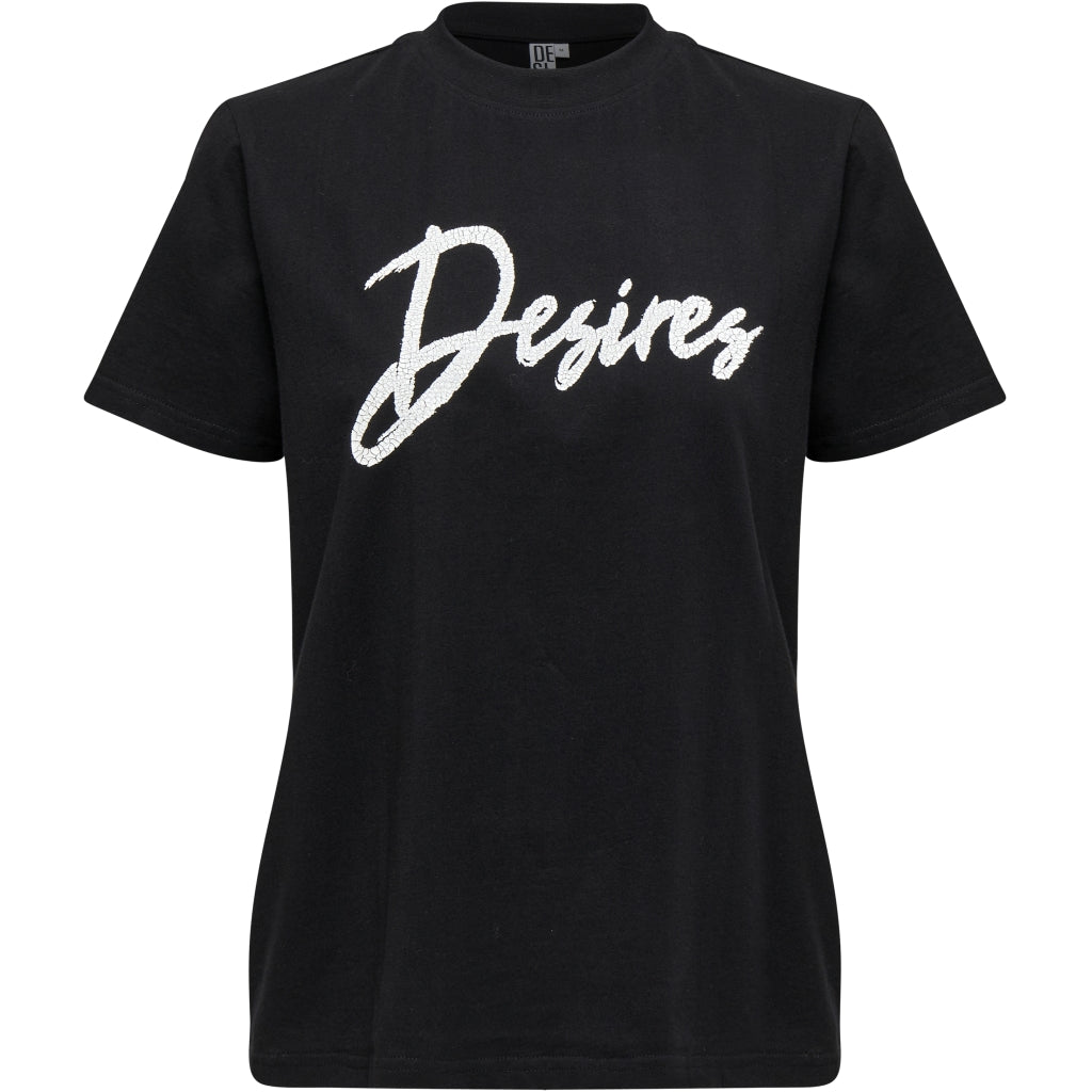 Desires A Desires Tee T-Shirt 9000P Black Print
