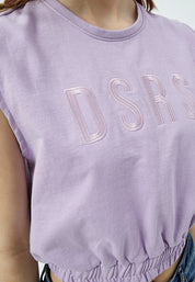 Desires Jade GOTS Sweat Tanktop T-Shirt 7140 Pastel Lilac