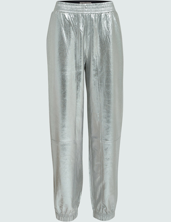 Peppercorn Ruthia Balloon Silver Pants Bukser 9811 Silver