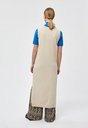 Minus Lupi strik slipover kjole Kjoler 736 Light Warm Sand