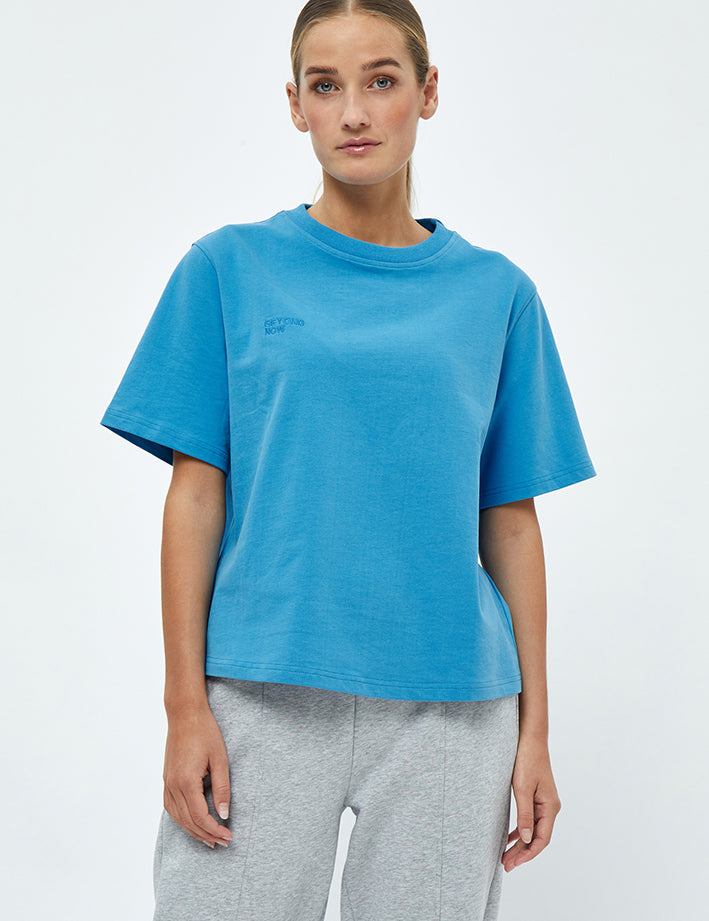 Beyond Now Aida T-Shirt T-Shirt 5016 Ibiza Blue