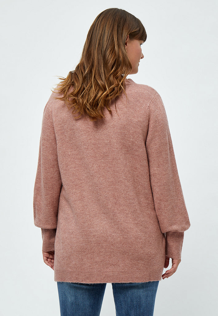 Peppercorn Aliah Pullover Curve Pullover 4458M Ash Rose Melange