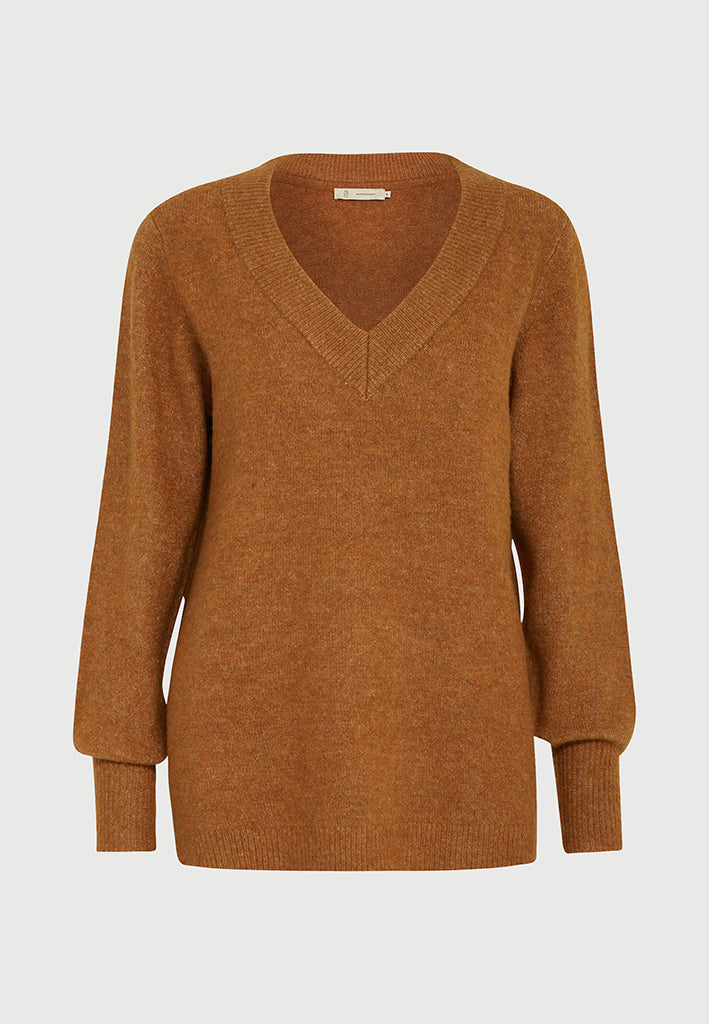 Peppercorn Aliah Pullover Curve Pullover 5351M GLAZED GINGER MEL