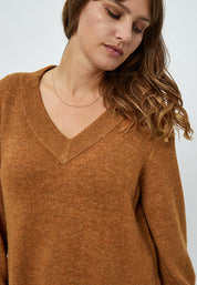 Peppercorn Aliah Pullover Curve Pullover 5351M GLAZED GINGER MEL