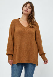Peppercorn Aliah Pullover Curve Pullover 5351M GLAZED GINGER MEL