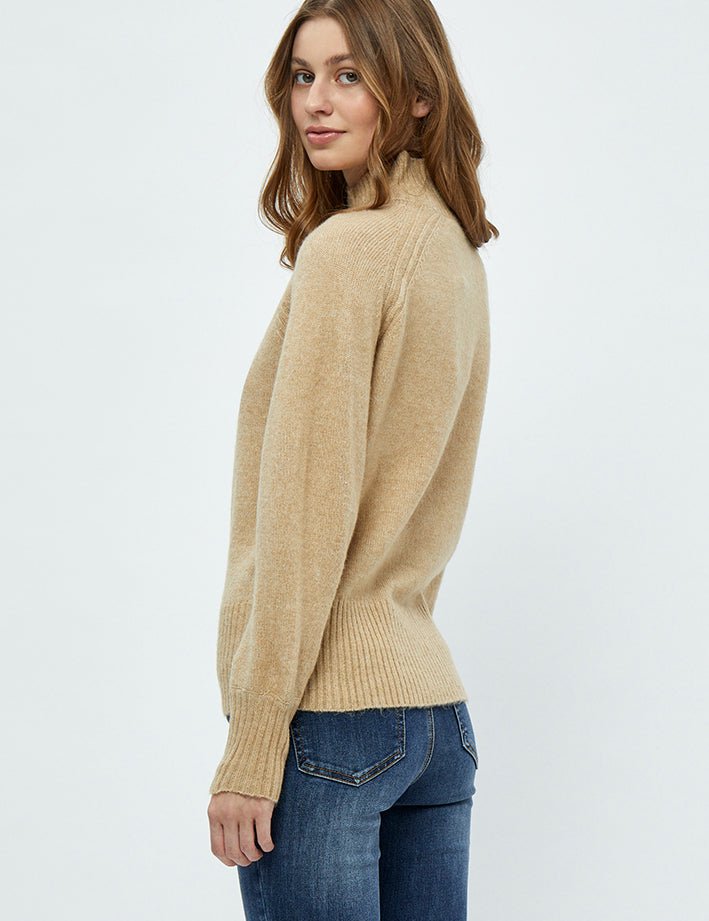 Peppercorn Aluna Pullover Pullover 730M Warm Sand Melange