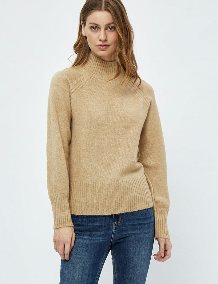 Peppercorn Aluna Pullover Pullover 730M Warm Sand Melange