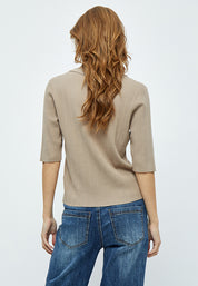 Desires Anne Polo Pullover Pullover 0021 Cobblestone