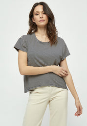 Desires Bariel T-Shirt T-Shirt 0011S Gardenia Stripe