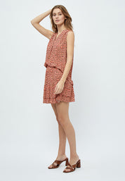 Desires Bia Nederdel Nederdele 0510P Melon Peach Print