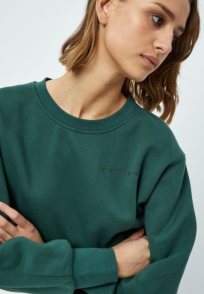 Beyond Now Bridget sweatshirt Sweatshirts 4112 Jungle Green