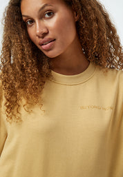 Beyond Now Bridget sweatshirt Sweatshirts 5023 Lark beige