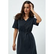 Minus Brinley Midi Kjole Kjoler 164 Black 2