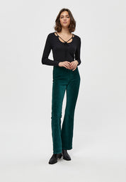 Desires Britt Flared Leggings Bukser 1495 Atlantic Deep