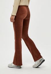 Desires Britt Flared Leggings Bukser 5351 GLAZED GINGER