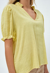Desires Cabena Bluse Bluser 6107 Canary Yellow