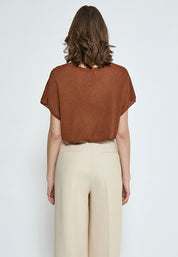 Minus Carlina T-Shirt T-Shirt 3000L Desert Sand Metal.