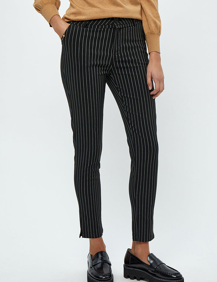 8 Bukser Bukser 9468 Grey Pinstripe