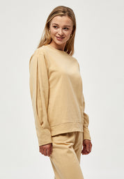 Peppercorn Celina sweatshirt Sweatshirts 0273 Warm sand