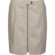 Desires DSColette PU Skirt Nederdele 0147 Pale Khaki