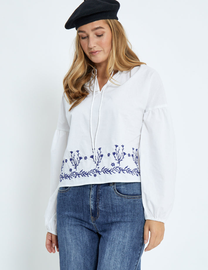Desires DSCaroline Blouse Skjorter 213 Bright White