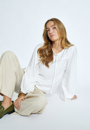 Desires DSChloe Blouse Bluser 235 Cloud Dancer