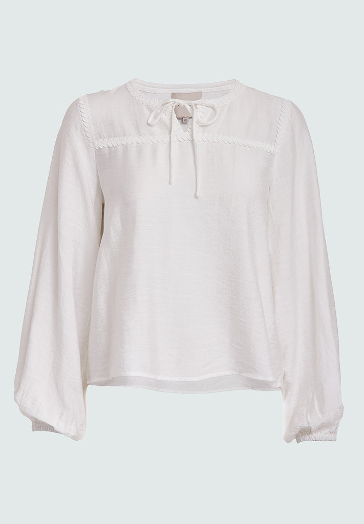 Desires DSChloe Blouse Bluser 235 Cloud Dancer
