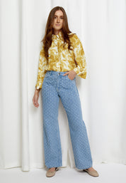 Desires DSDaniella Mid Waisted Jeans Jeans 9600 Light Blue Wash
