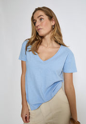 Desires DSDannon V T-Shirt T-Shirt 2280 Chambray Blue