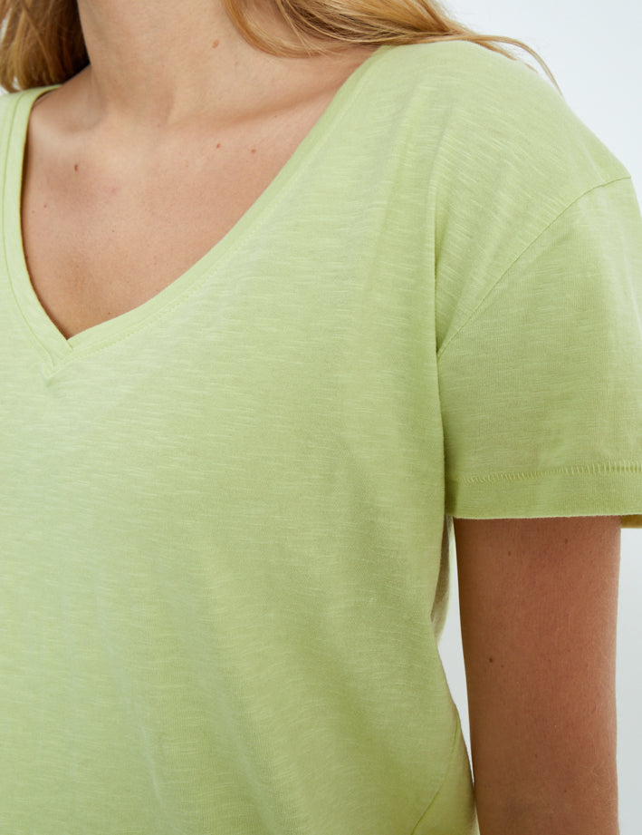 Desires DSDannon V T-Shirt T-Shirt 3204 Lily Green