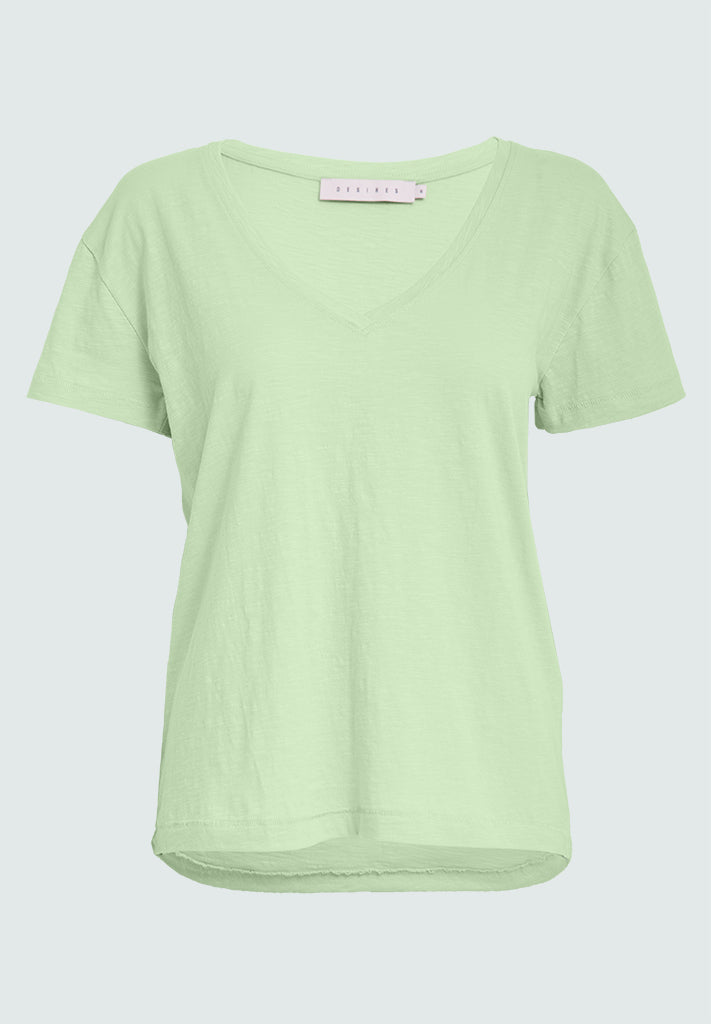 Desires DSDannon V T-Shirt T-Shirt 3204 Lily Green