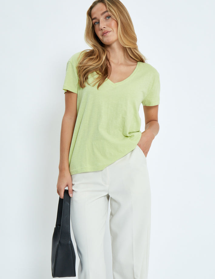 Desires DSDannon V T-Shirt T-Shirt 3204 Lily Green