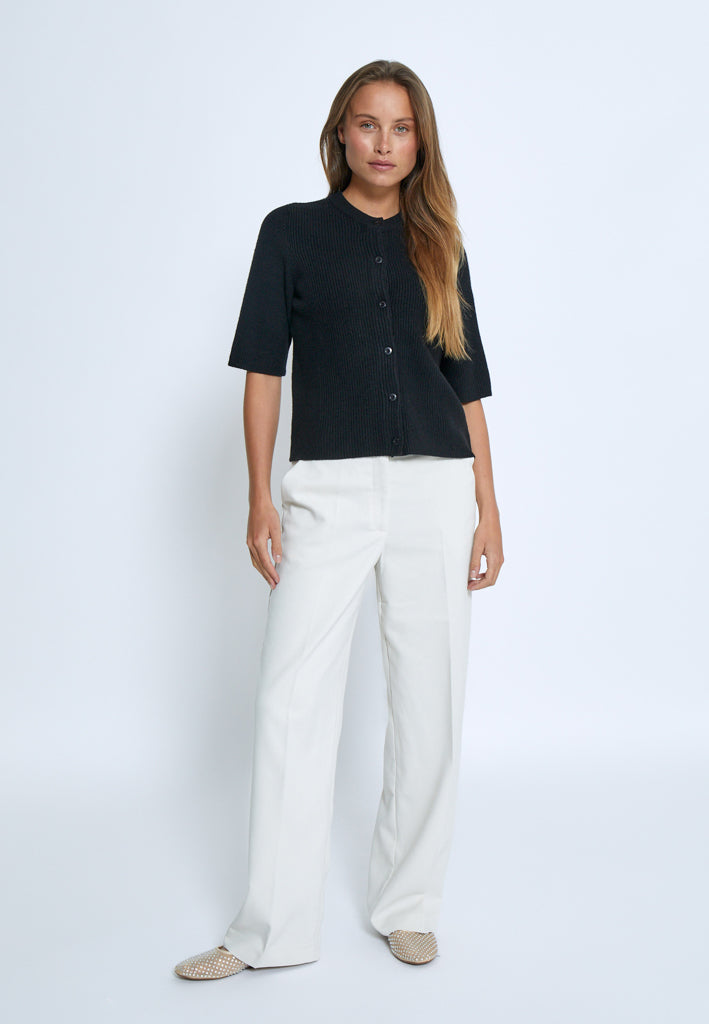 Desires DSDelta Short Sleeve Knit Cardigan Cardigans Sort