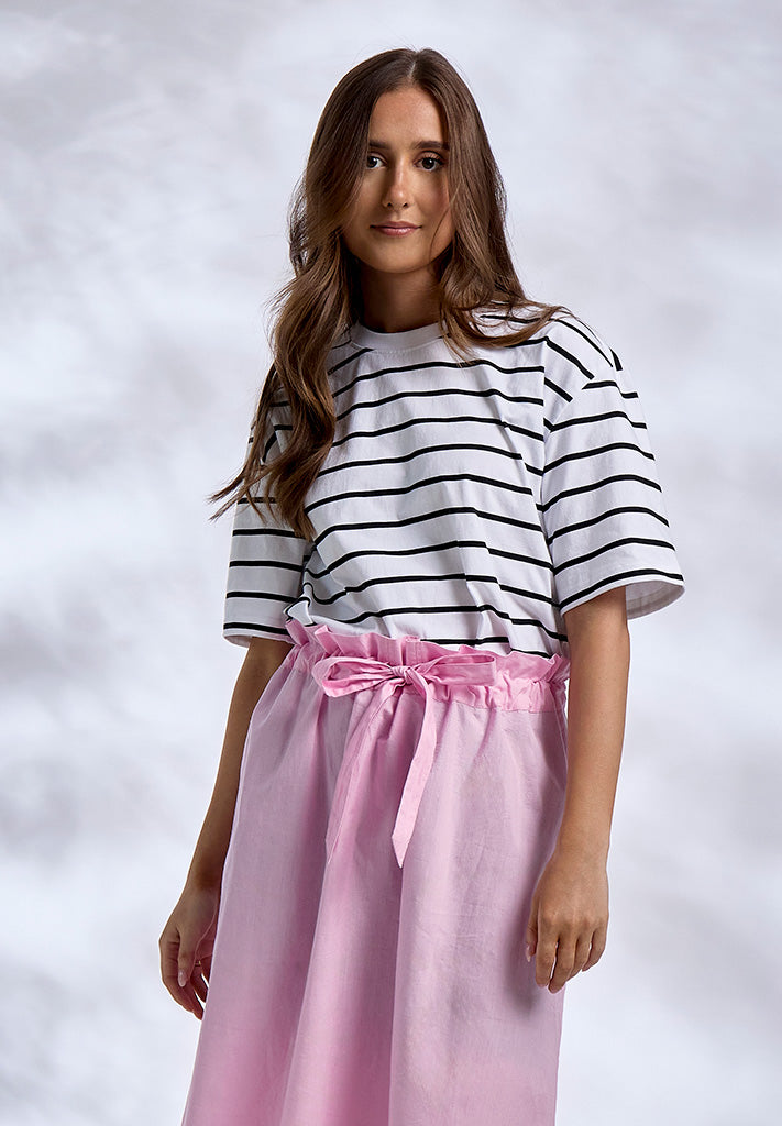 Desires DSElin Striped T-Shirt T-Shirt 9000S Black Stripe