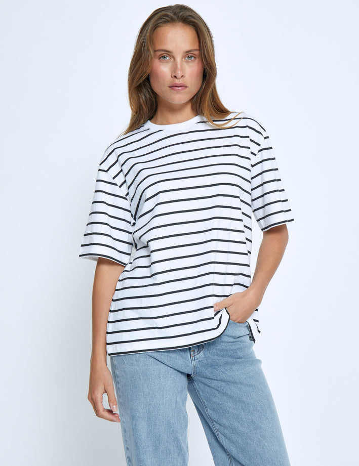 Desires DSElin Striped T-Shirt T-Shirt 9000S Black Stripe