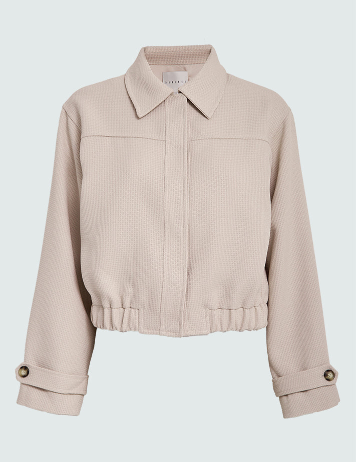 Desires DSElisa Jacket Jakker 2206 Fog Sand