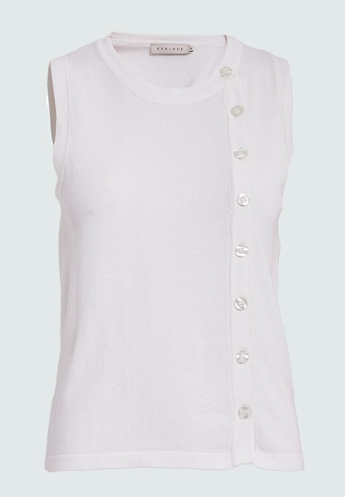 Desires DSElla Knit Top Toppe 235 Cloud Dancer