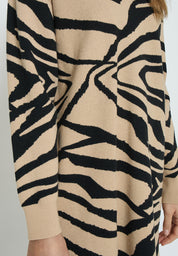 Desires DSEmiline Jaquard Knit Dress Kjoler 0975P Cuban Sand Print