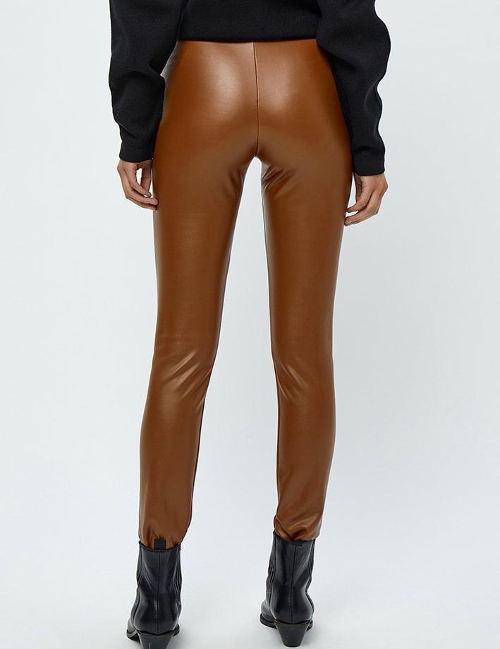 Desires DSEmilla Leggings Leggings 5428 LEATHER BROWN