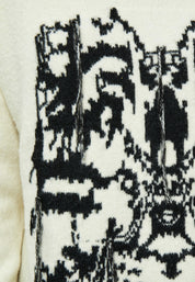 Desires DSEmirla GRS Jaquard Knit Pullover Pullover 0011 Gardenia