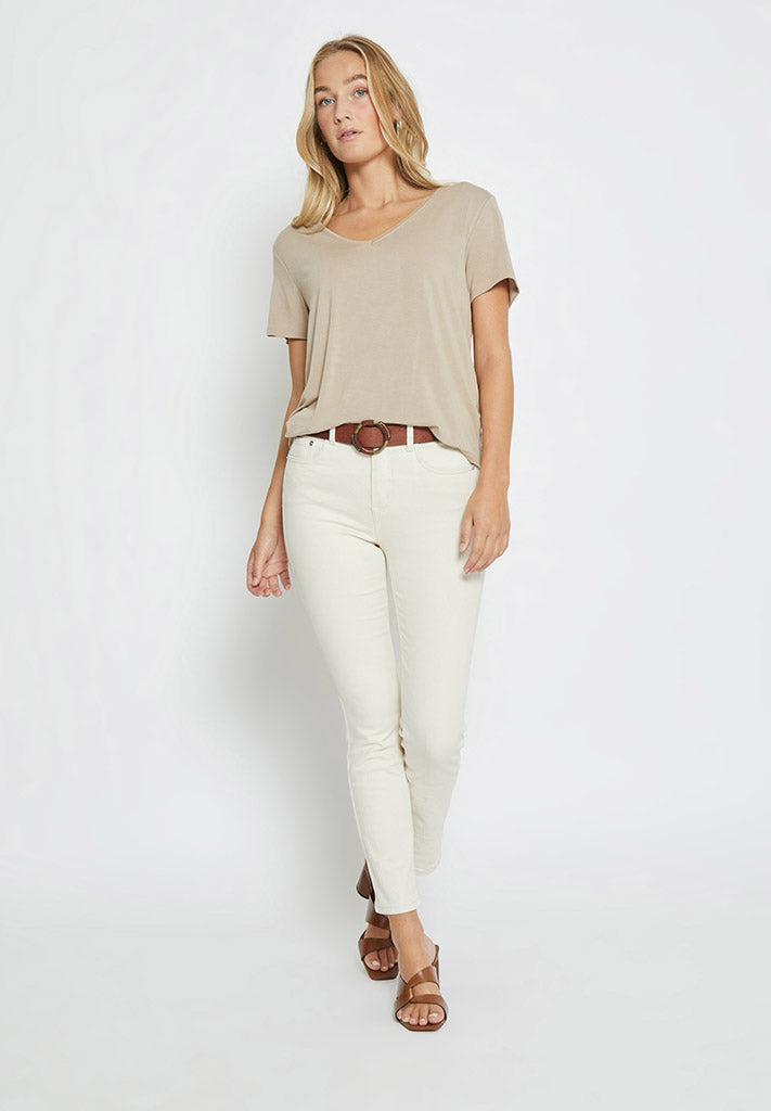 Desires DSEven Top T-Shirt 0021 Cobblestone