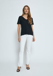 Desires DSEven V Top T-Shirt Sort