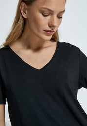 Desires DSEven V Top T-Shirt Sort