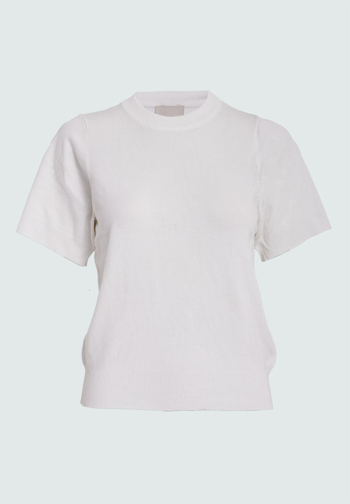 Desires DSEvie Knit T-Shirt T-Shirt 235 Cloud Dancer