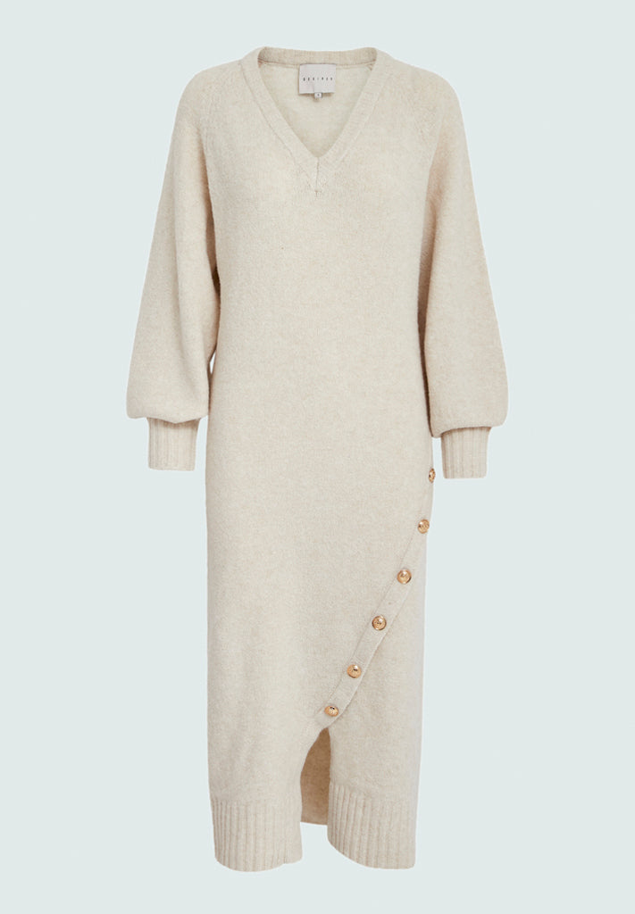 Desires DSFine GRS Kjole Kjoler 2206M Fog Sand Mel.