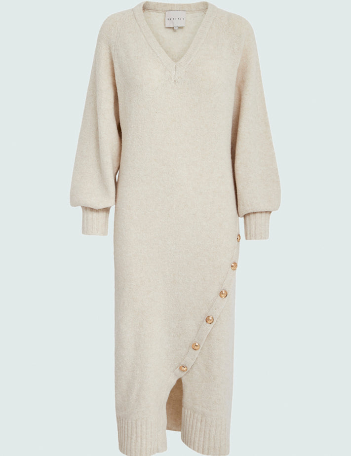 Desires DSFine GRS Kjole Kjoler 2206M Fog Sand Mel.
