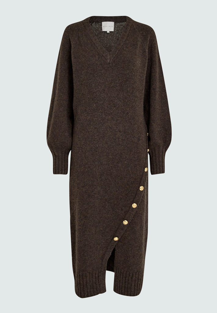 Desires DSFine GRS Kjole Kjoler 3960M Java Brown Melange
