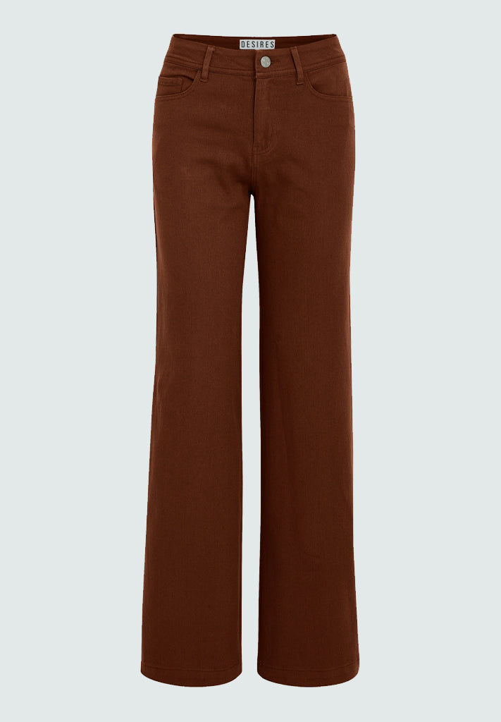 Desires DSFlorence MW Bukser Jeans 5047 CHERRY MAHOGANY