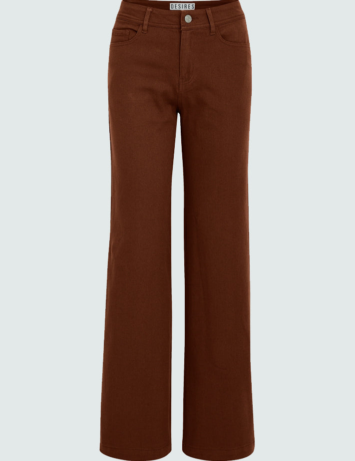 Desires DSFlorence MW Bukser Jeans 5047 CHERRY MAHOGANY