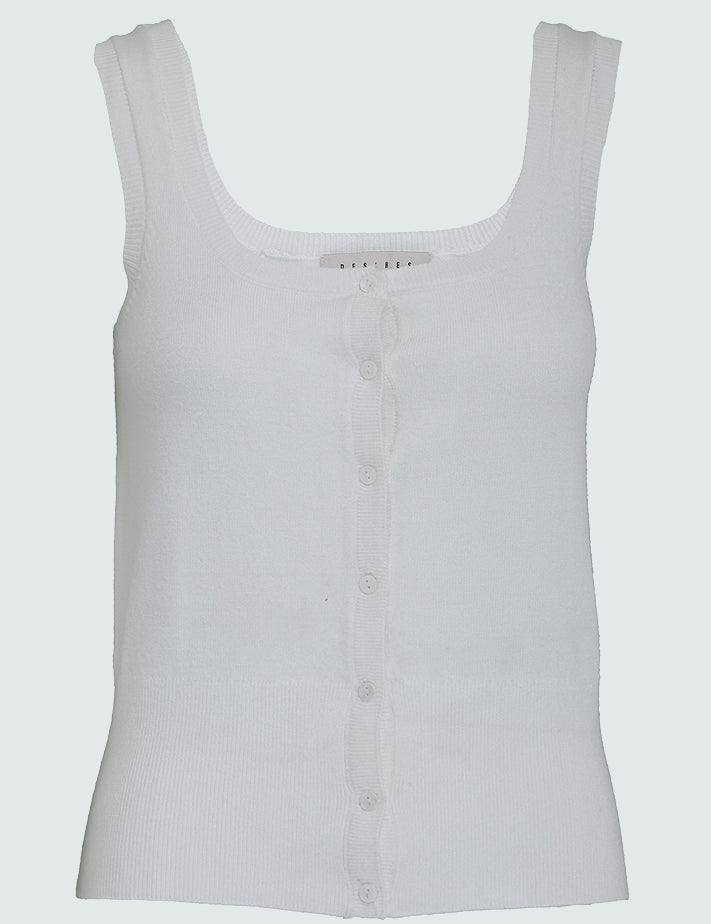 Desires DSGabby Knit Top Toppe 235 Cloud Dancer